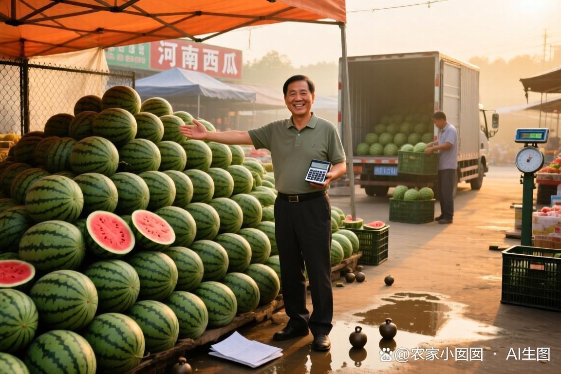 Father-in-law gave 5 tons of watermelon as a joke after proposing marriage